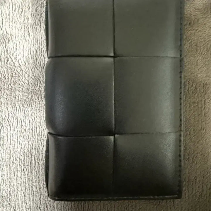 [BUNJANG] Bottega Veneta Flap Card Holder Black / 보테가베네타 플랩 카드지갑 블랙
