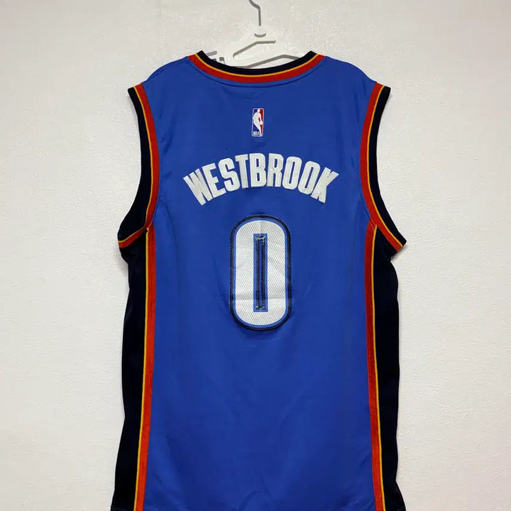 [BUNJANG] Adidas Oklahoma Westbrook NBA Jersey L / 아디다스 오클라호마 웨스트브룩 NBA 져지 L