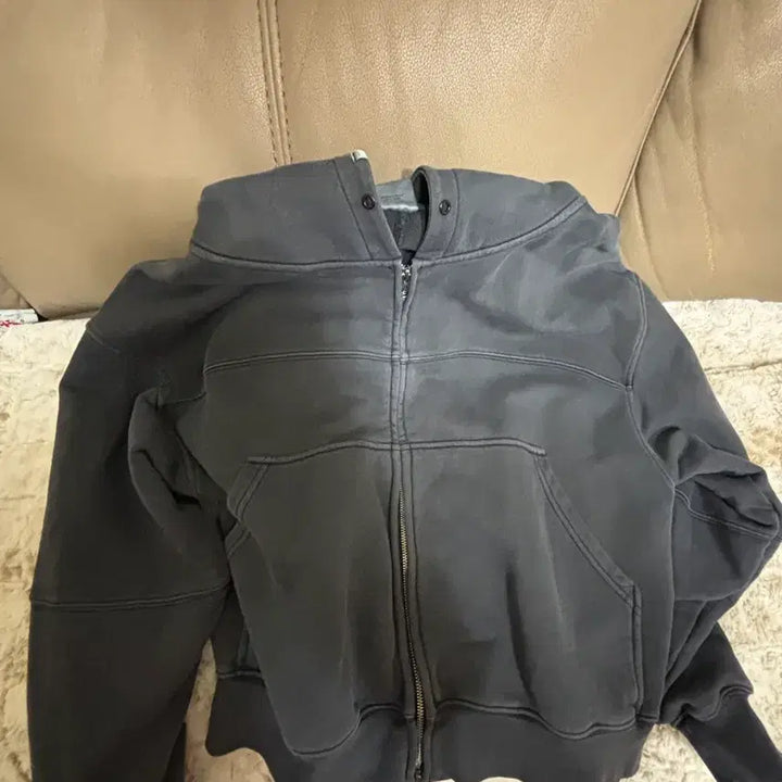[BUNJANG] No Manual Pigment Zip-Up Hoodie M / 노매뉴얼 후드집업