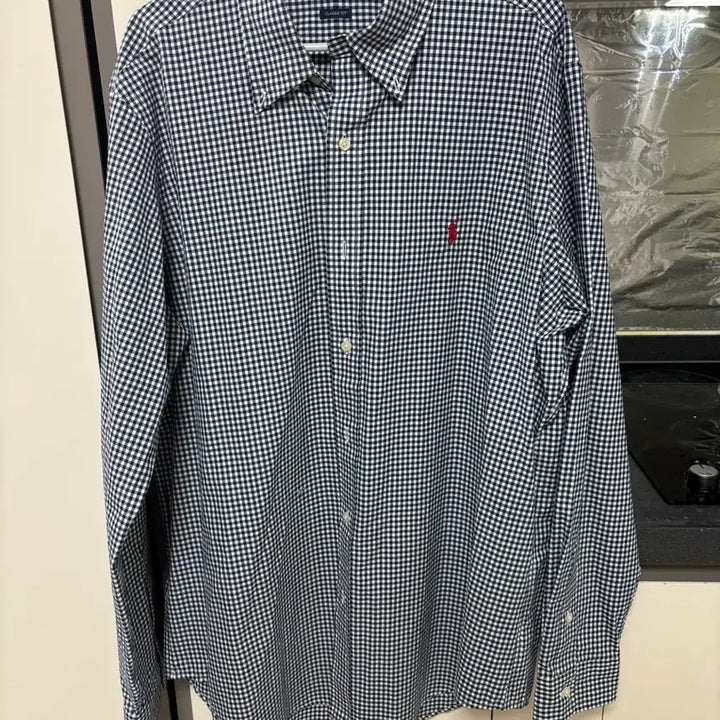 [BUNJANG] Polo Gingham Shirt L Size / 폴로 깅엄셔츠 L 새상품