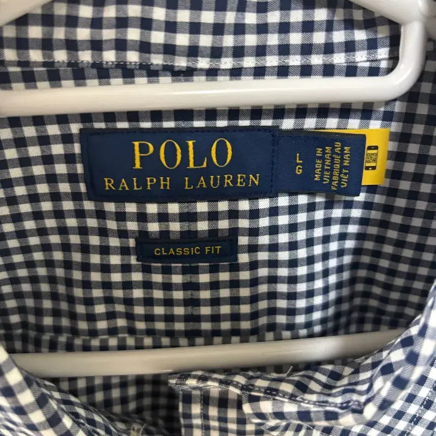 [BUNJANG] Polo Gingham Shirt L Size / 폴로 깅엄셔츠 L 새상품