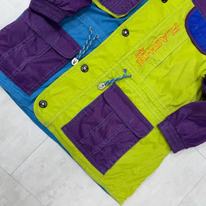 [BUNJANG] 90s Kolon Sport ACTIV Ski Jacket Multicolor / 