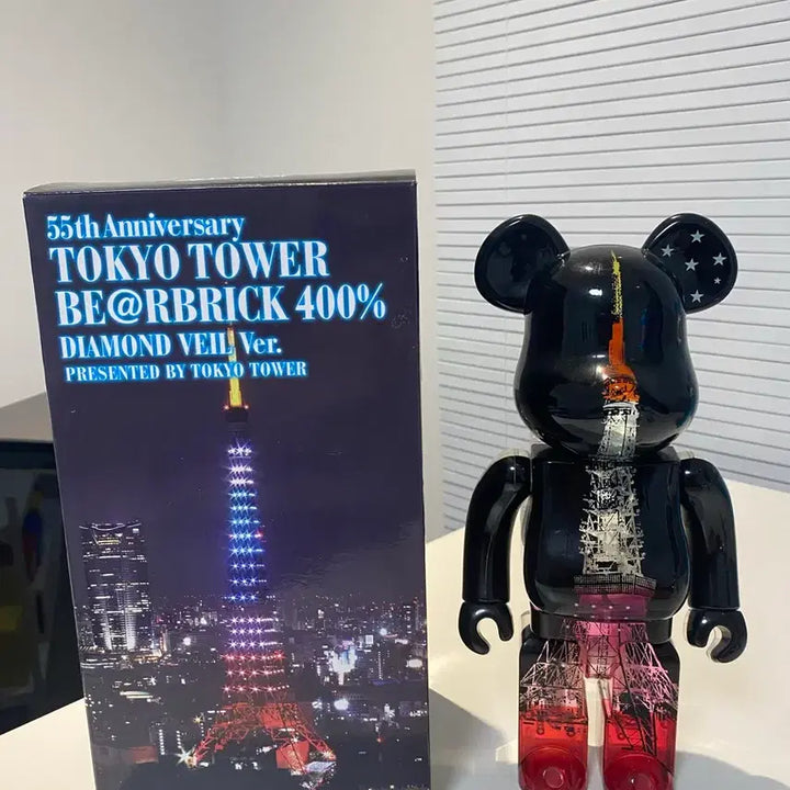 [BUNJANG] Bearbrick Tokyo Tower Diamond Veil Ver. 400% / 베어브릭 도쿄타워 400% 다이아몬드 베일 버전