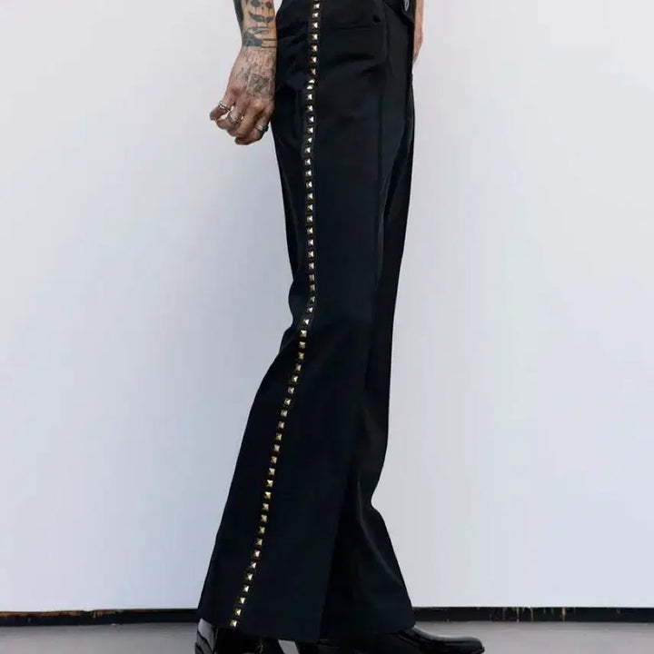 [BUNJANG] Ernest W. Baker 24AW Stud Flare Pants (Size M) / [더보이즈 착용] ernest w baker 24AW 스터드 플레어 팬츠