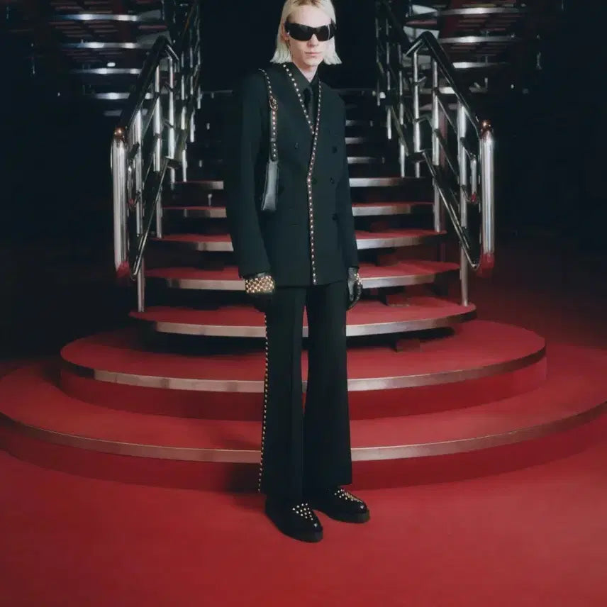 [BUNJANG] Ernest W. Baker 24AW Stud Flare Pants (Size M) / [더보이즈 착용] ernest w baker 24AW 스터드 플레어 팬츠