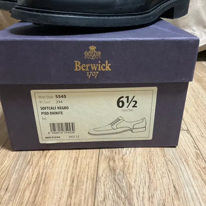 [BUNJANG] Berwick 5545 Size 255 / 버윅 5545 255사이즈