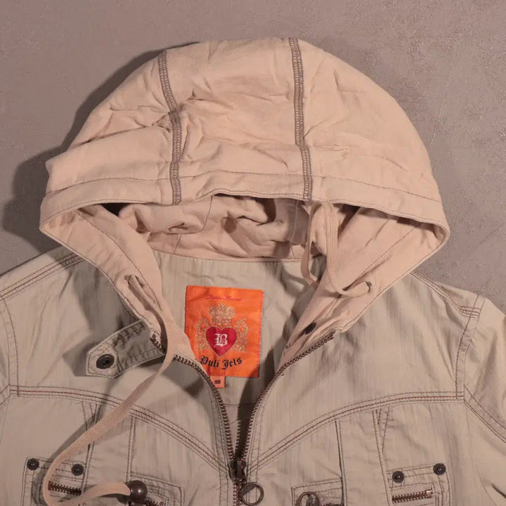 [BUNJANG] Puki Jels Y2K Grunge Hooded Jacket / Puki Jels Y2K 그런지 후드자켓 C219