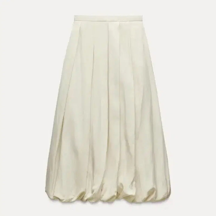 [BUNJANG] ZARA Balloon Skirt Ivory M / M) 자라 zw 벌룬 스커트 새상품