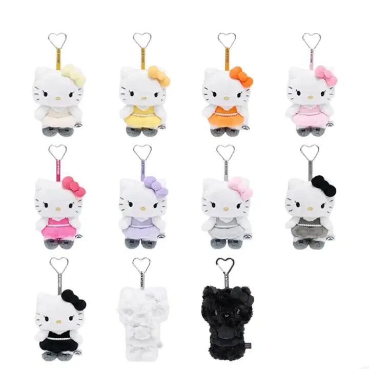 [BUNJANG] BLACKPINK Jisoo Hello Kitty Plush Limited Edition Keyring Secret White / 미개봉,박스만개봉) 헬로키티 지수 플러시 한정판 키링 시크릿화이트