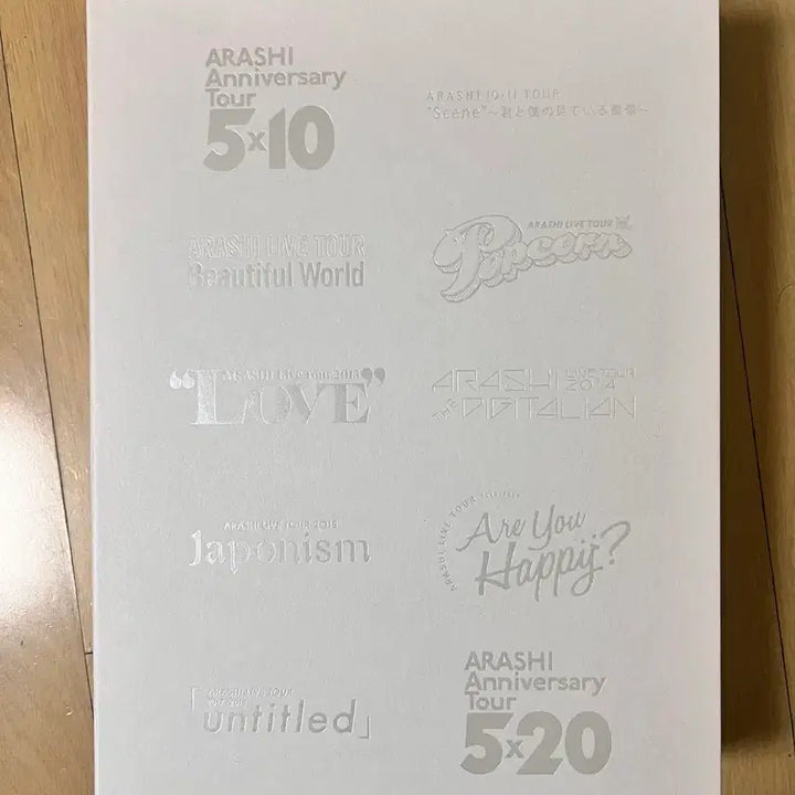 [BUNJANG] Arashi Dome Tour Photobook / 아라시 돔투어 사진집