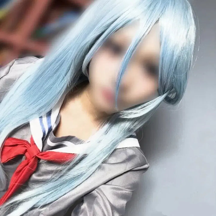 [BUNJANG] Shizuku Uniform and Wig Set / 프세카 시즈쿠 가발, 교복판매