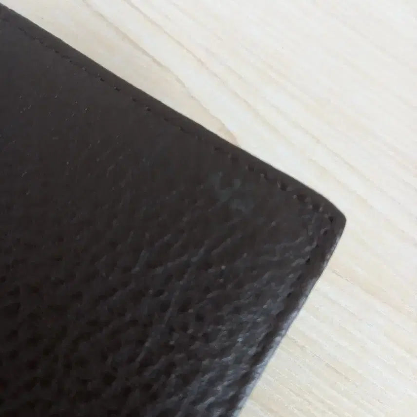 [BUNJANG] Dark Brown Leather Bifold Wallet / 새상품>반지갑/중지갑, 다크 브라운