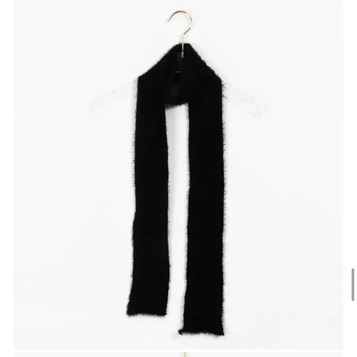 [BUNJANG] Striped Knit Sweater and Scarf Set / 스트라이프 니트+스카프 세트