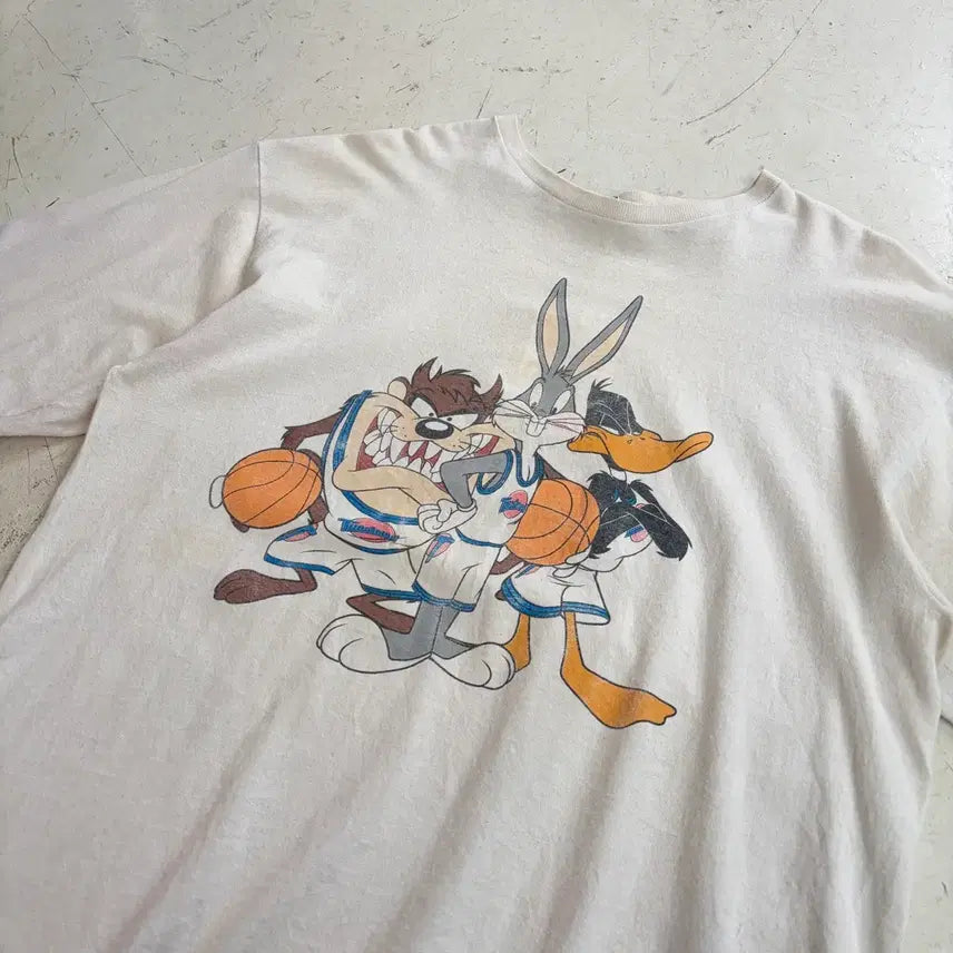[SOLD OUT] 루니툰즈 스페이스 잼 오피셜 빈티지 롱슬리브 L