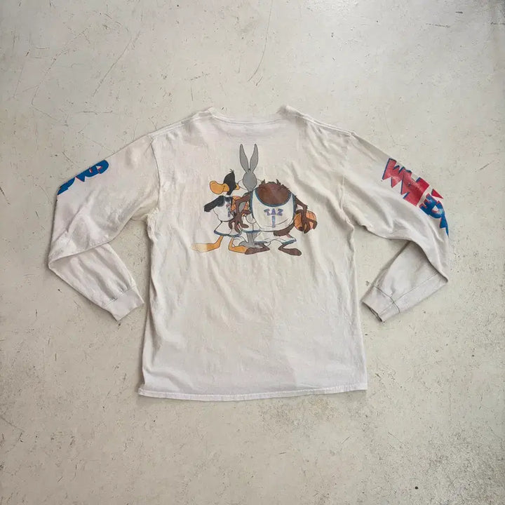 [SOLD OUT] 루니툰즈 스페이스 잼 오피셜 빈티지 롱슬리브 L