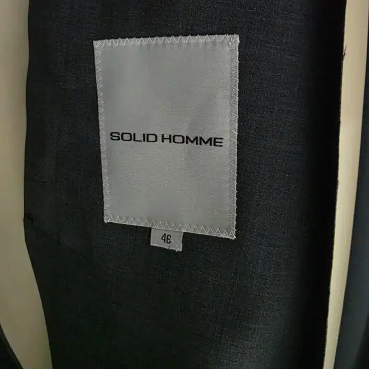 [BUNJANG] Solid Homme Taping Mac Coat / 솔리드옴므 테이핑 맥코트