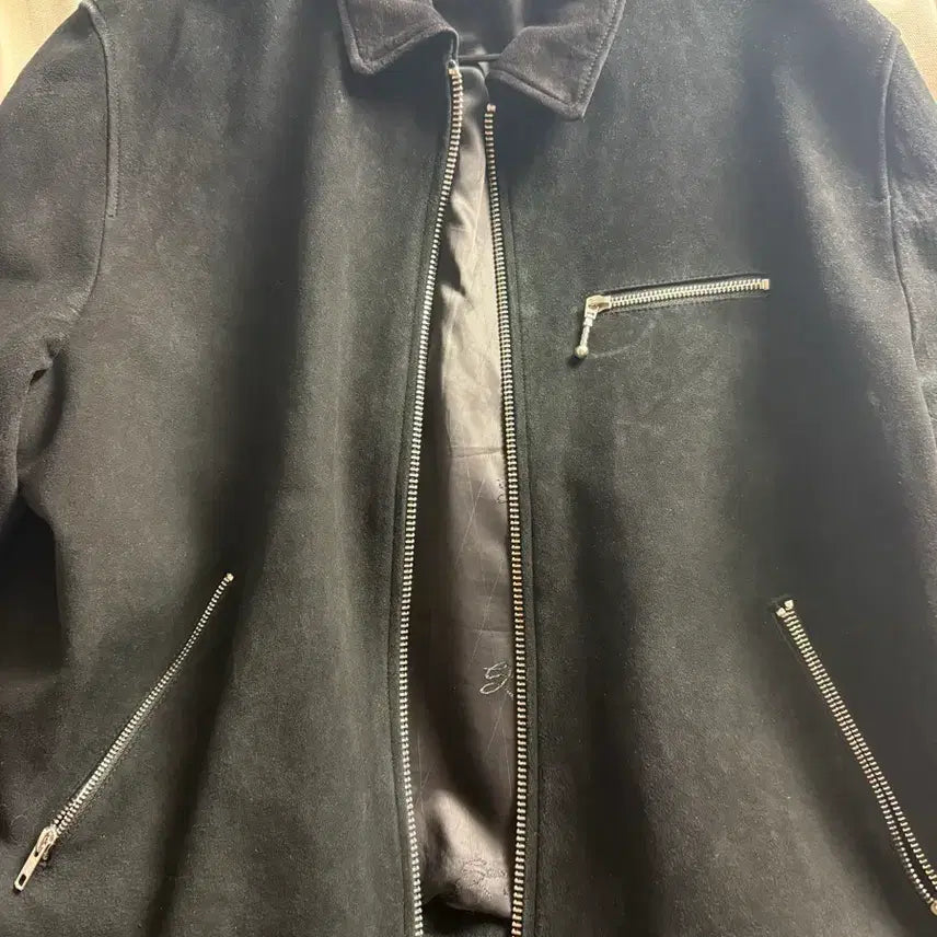 [BUNJANG] Stussy 8 Ball Suede Bing Jacket XL / XL) 스투시 8볼 스웨이드 빙 자켓
