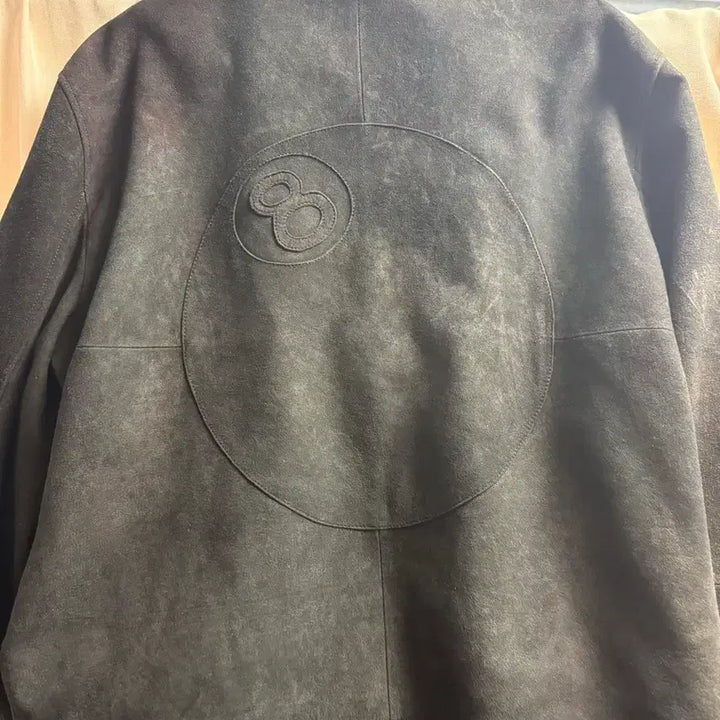 [BUNJANG] Stussy 8 Ball Suede Bing Jacket XL / XL) 스투시 8볼 스웨이드 빙 자켓