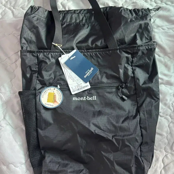 [BUNJANG] Montbell Packable Light Tote Bag Black S / 몽벨 포켓터블 라이트 토트백 블랙 S