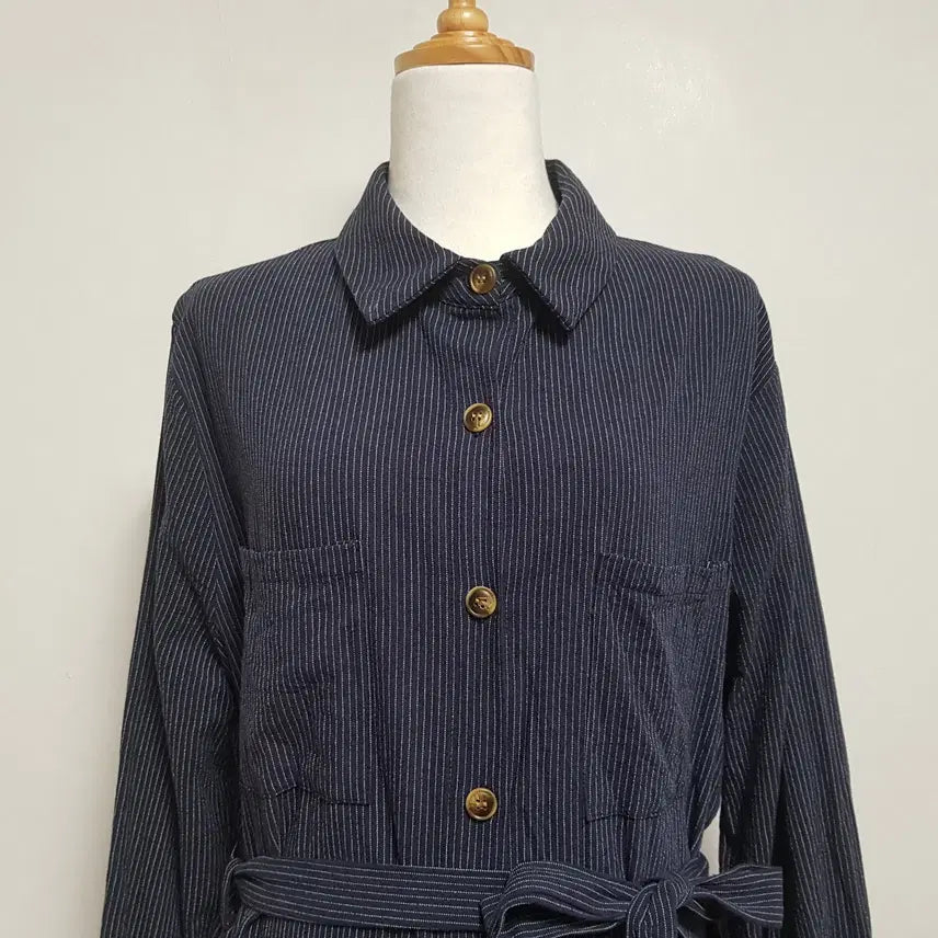 [BUNJANG] Romistory Striped Dress Size 77 / 5244/Romistory 여 77사이즈 스트라이프원피스/내옷방