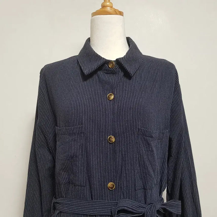 [BUNJANG] Romistory Striped Dress Size 77 / 5244/Romistory 여 77사이즈 스트라이프원피스/내옷방