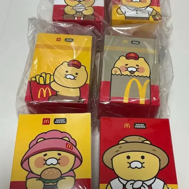 [SOLD OUT] 맥도날드 농부 / 할미 / 크루 춘식 4종 풀세트 미개봉 새상품