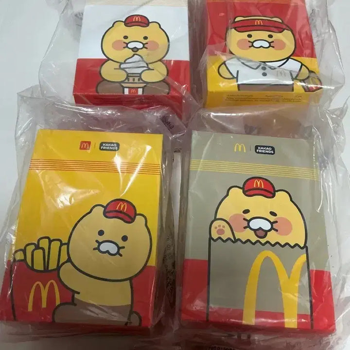[SOLD OUT] 맥도날드 농부 / 할미 / 크루 춘식 4종 풀세트 미개봉 새상품