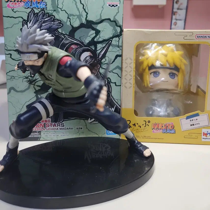 [BUNJANG] Minato &amp; Kakashi Banpresto Figures Bundle Set (Sealed) / 미개봉 미나토 룩업&amp;카카시 반프레스토 피규어 일괄판매