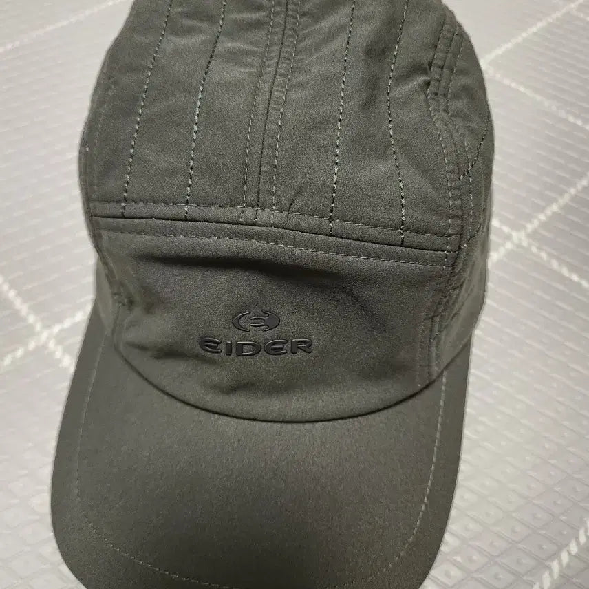 [BUNJANG] EIDER Quilted 5-Panel Cap (Khaki) / 새상품급) 아이더 패딩 퀼팅 5패널 캡 (Khaki)