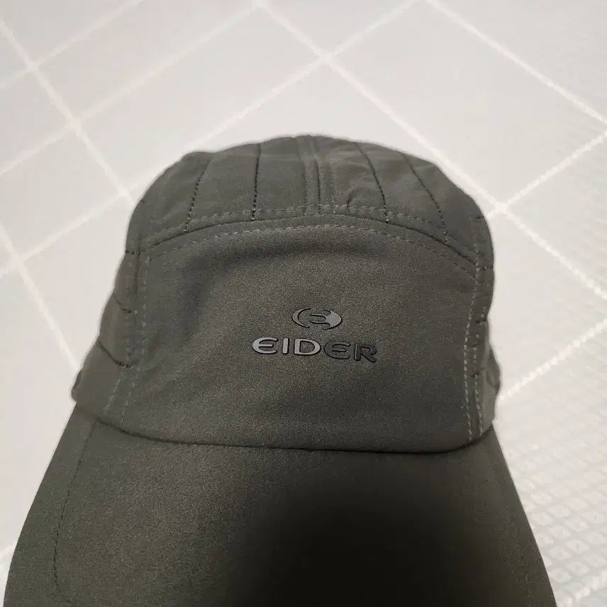 [BUNJANG] EIDER Quilted 5-Panel Cap (Khaki) / 새상품급) 아이더 패딩 퀼팅 5패널 캡 (Khaki)