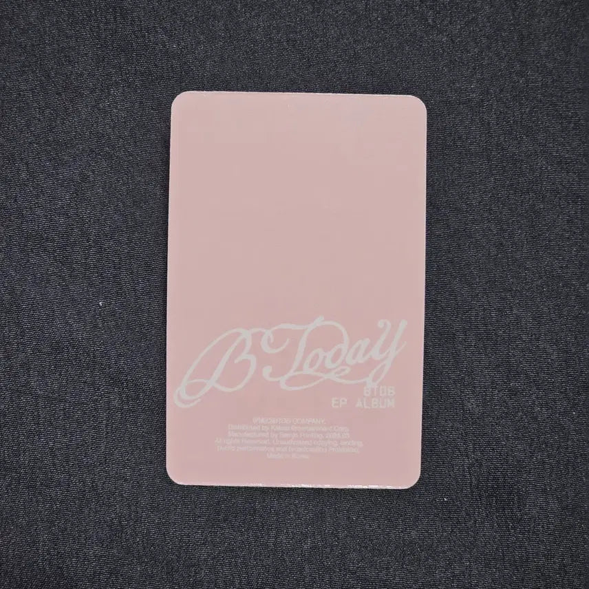 [SOLD OUT] 비투비 BTODAY 앨범 서은광 임현식 유닛 포카 (포토북ver.) _2