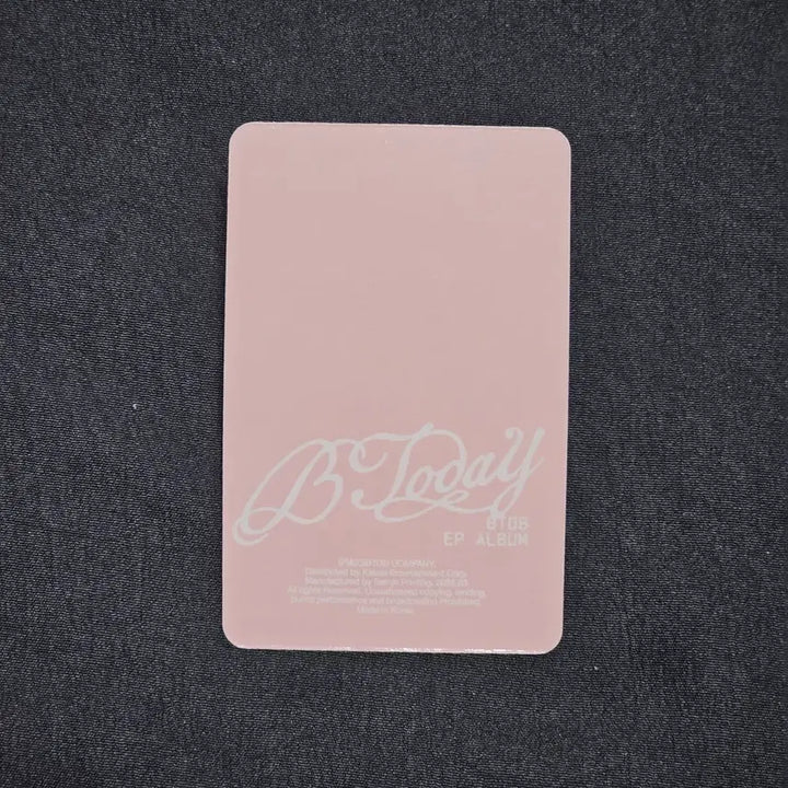 [SOLD OUT] 비투비 BTODAY 앨범 서은광 임현식 유닛 포카 (포토북ver.) _2