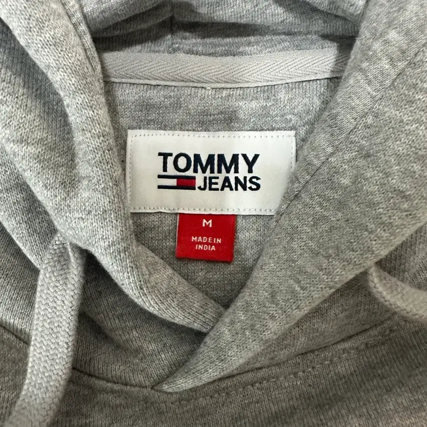 [BUNJANG] Tommy Hilfiger Gray Hoodie M / 타미힐피거 그레이 후드티 (105)