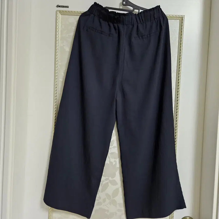 [BUNJANG] F2F Navy Wide Pants / F2F 네이비 와이드 팬츠
