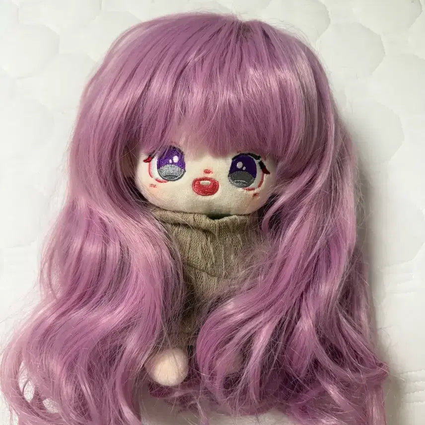 [BUNJANG] 20cm Jointed Plush Doll with Wig / 무속성 솜인형 20cm (관절O) &amp; 가발