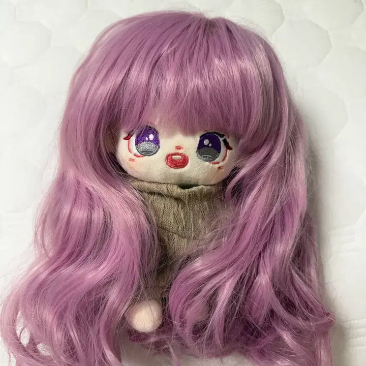 [BUNJANG] 20cm Jointed Plush Doll with Wig / 무속성 솜인형 20cm (관절O) &amp; 가발