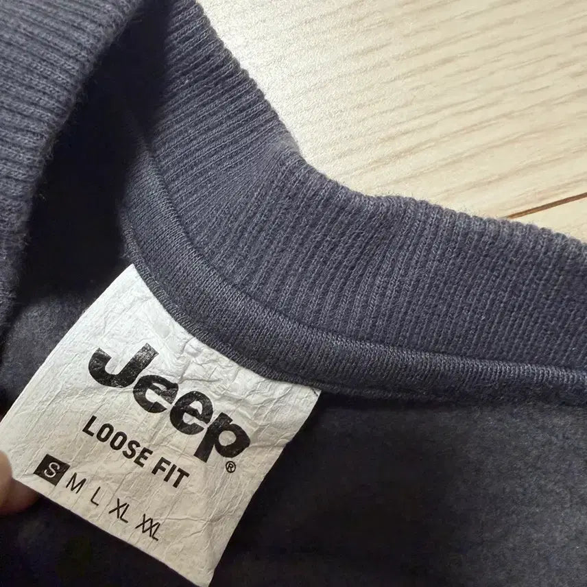 [BUNJANG] Jeep Fleece Sweatshirt S / 지프 기모 맨투맨 s