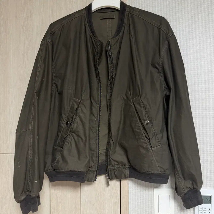 [BUNJANG] Polerouter Light MA-1 Bomber Jacket Olive XL / 폴리테루 라이트 마원 봄버 올리브 4
