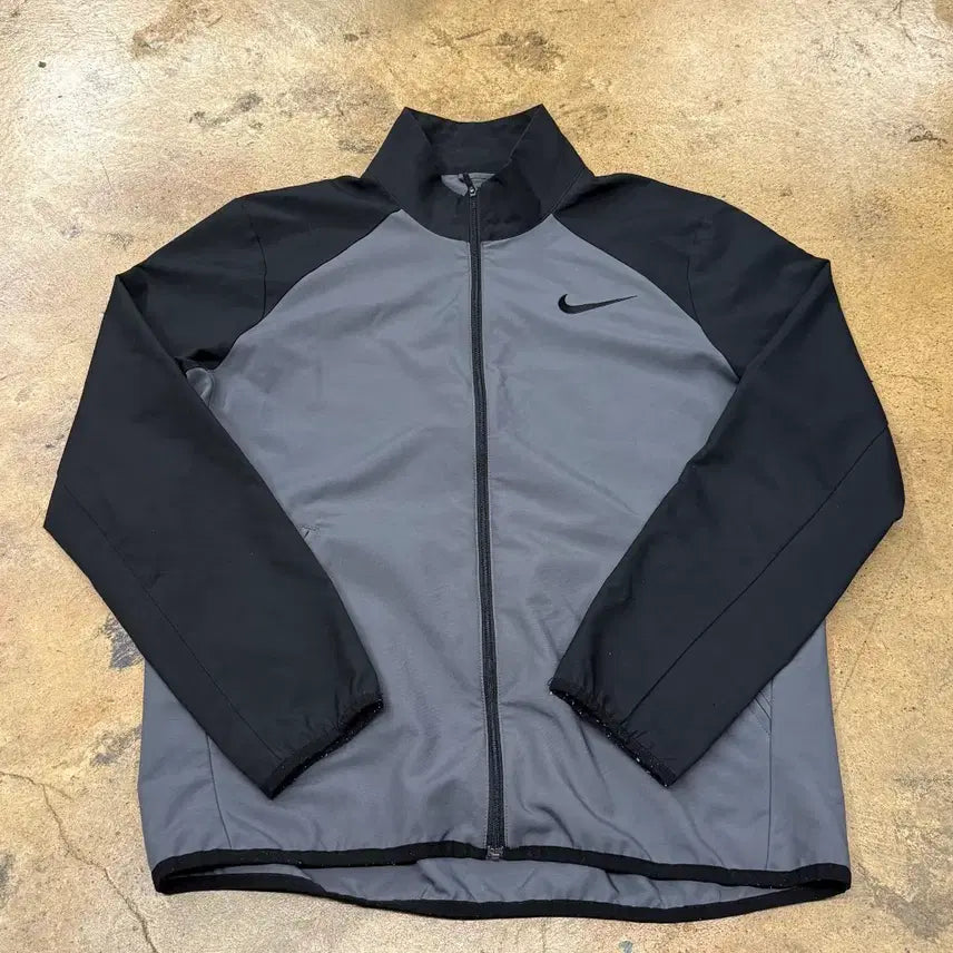 [BUNJANG] Nike Black Grey Windbreaker Jacket / [정품/M] 나이키 블랙 그레이 바람막이 자켓