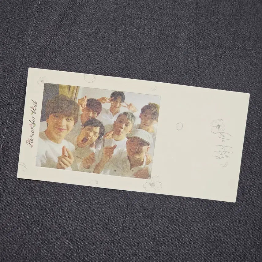 [SOLD OUT] 비투비 봄날의기억 앨범 단체 포카