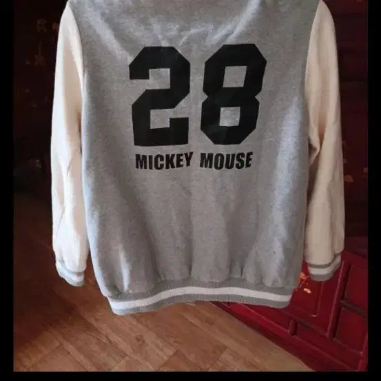 [BUNJANG] Holhouse Disney Mickey Mouse Baseball Jacket / 홀하우스 디즈니 미키마우스 야구점퍼