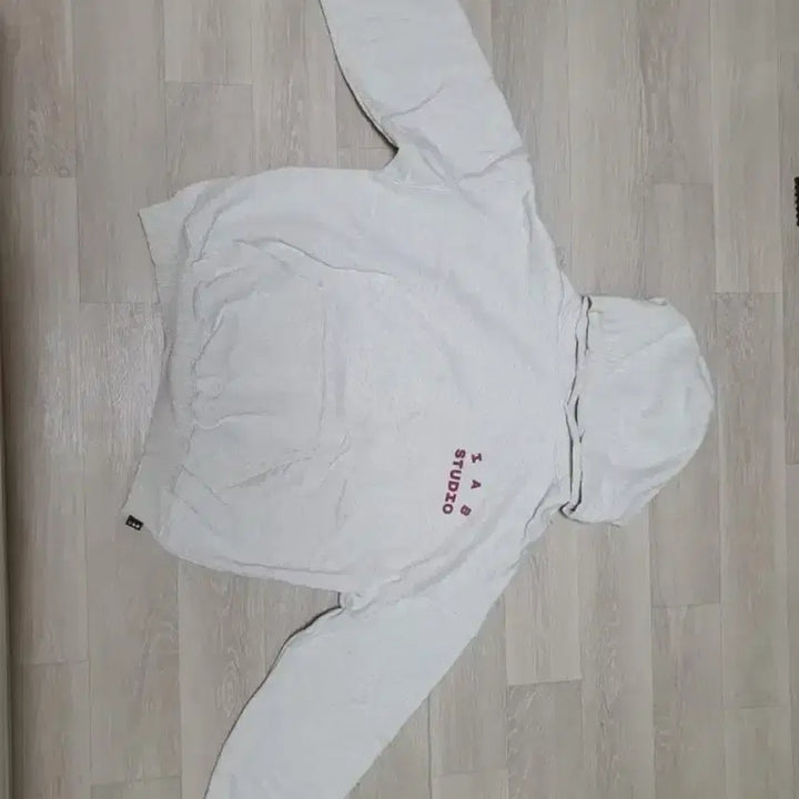 [BUNJANG] IAB Studio Oatmeal Hoodie / 아이앱 스튜디오 후드티 오트밀