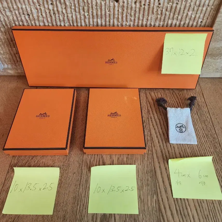 [BUNJANG] Hermès Box Pouch / [가격인하6>5>4만] 에르메스 박스 파우치 (개당가격)