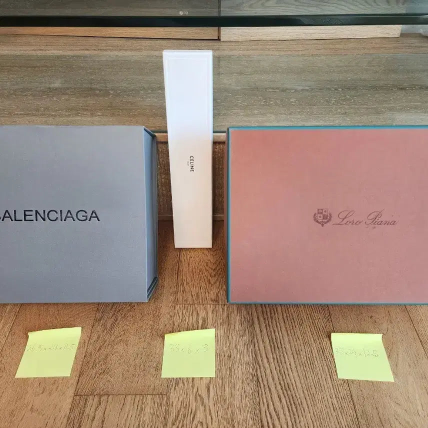 [BUNJANG] Balenciaga, Loro Piana, Celine Storage Boxes / [가격인하7>6>5>4만] 발렌시아가 로로피아나 셀린느 박스