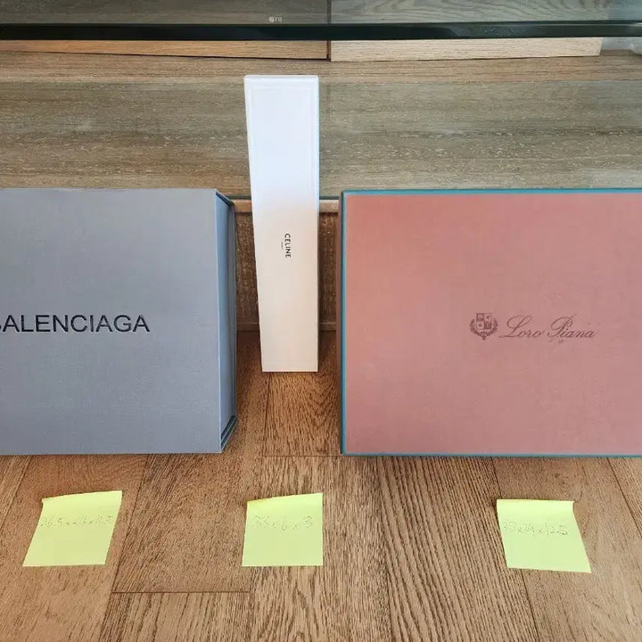 [BUNJANG] Balenciaga, Loro Piana, Celine Storage Boxes / [가격인하7>6>5>4만] 발렌시아가 로로피아나 셀린느 박스