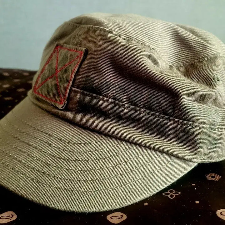 [BUNJANG] Akurtz Khaki Military Cap / [미착용 새상품] Akurtz  에이커츠  카키 밀리터리캡