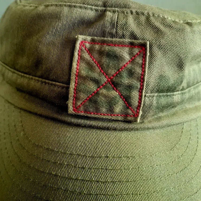 [BUNJANG] Akurtz Khaki Military Cap / [미착용 새상품] Akurtz  에이커츠  카키 밀리터리캡