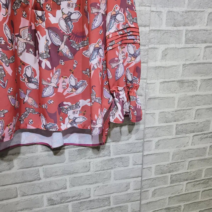 [SOLD OUT] ㅈ20 패턴 블라우스 F