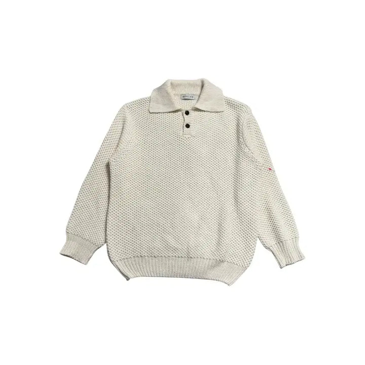 [BUNJANG] Beslow Collar Knit Ivory / 비슬로우 카라 니트 아이보리