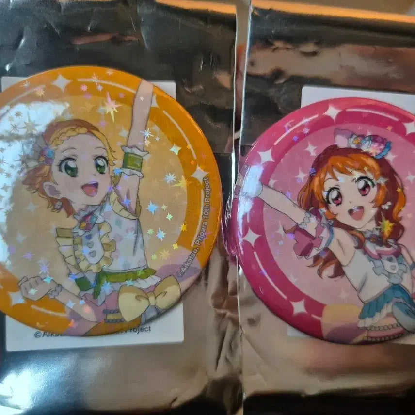 [BUNJANG] Starpara Katsupara Sky &amp; Heena Can Badge Bundle Set / 원가 이하 판매) 스타파라 / 카츠파라  하늘, 희나 캔뱃지 일괄 양도